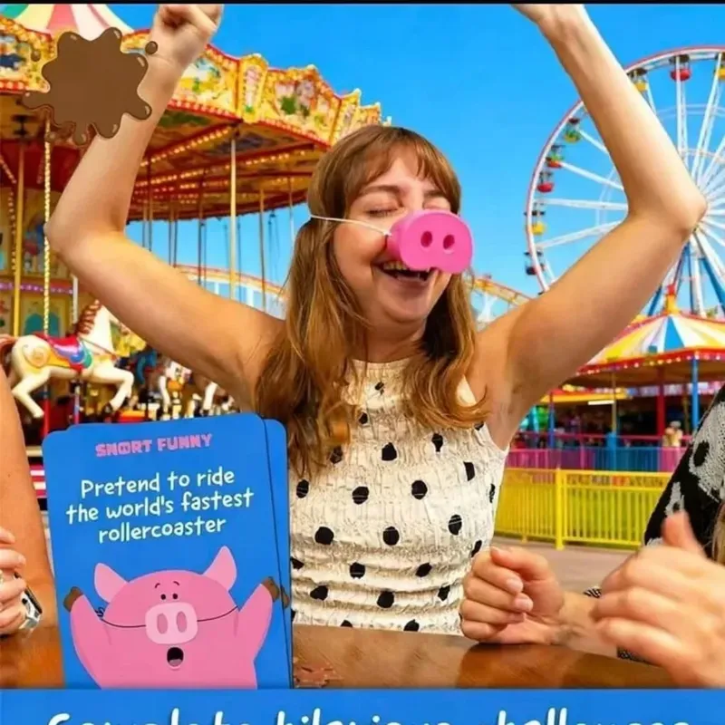 The New SNORT GUFFAW Party Game Smiling Means You Lose. — image 3