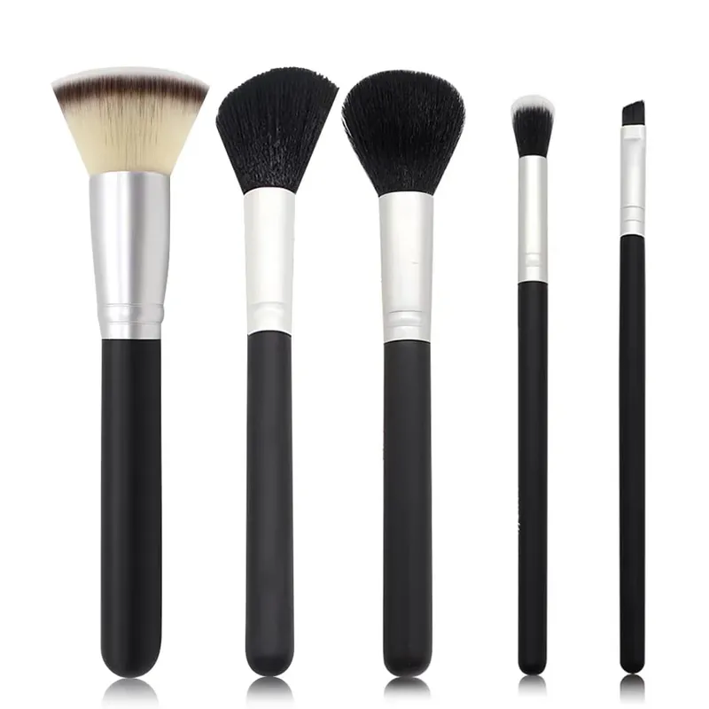 24 pçs conjuntos de pincéis de maquiagem pincéis cosméticos profissionais sobrancelha pó fundação sombras pinceaux compõem ferramentas