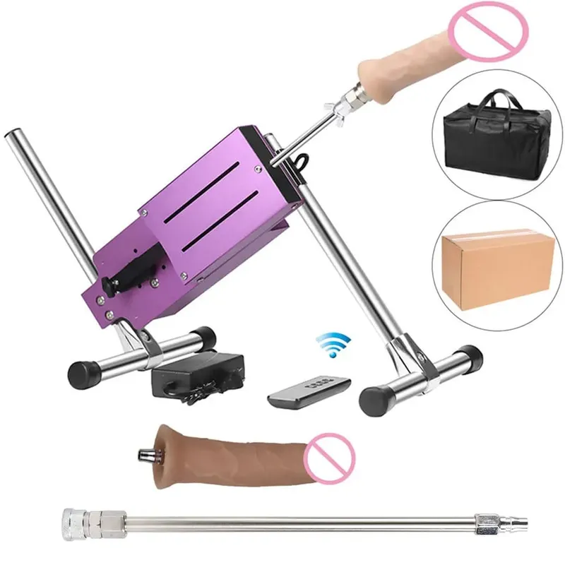 Naik taraf Mesin Seks dengan Alat Kawalan Jauh Super Senyap Ultra Boleh Laras Vac U Lock 30db 70W Love Machine dengan Big D Percuma — image 19