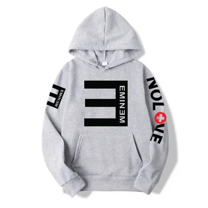 Eminem “No. 3” Tour Hoodie — Hip-Hop Streetwear / Unisex Harajuku-Style Sweatshirt (Autumn/Winter) — image 8