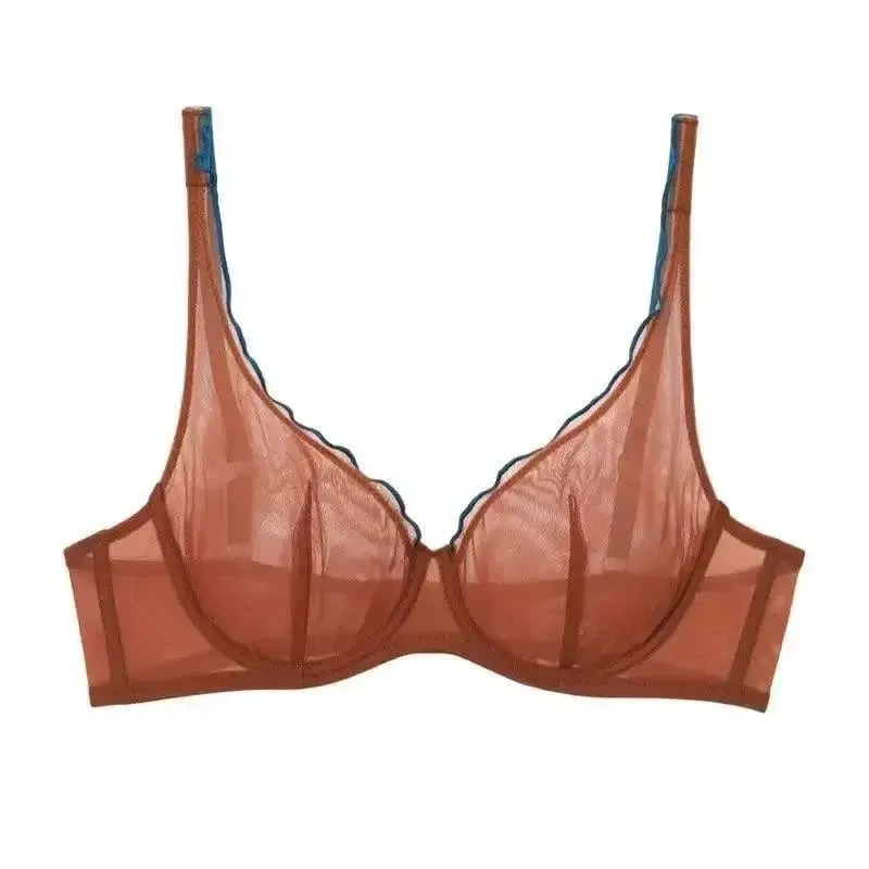 Buong Coverage Minimiser Bra para sa Malaking Bust Ultra Manipis na Seamless Wireless Lift & Support Anti Sag Set BANERDANNI S-2XL 32-40 ABC — image 4