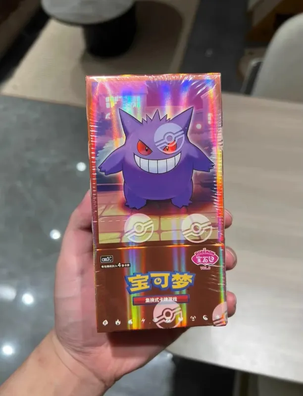 오리지널 포켓몬 젬 팩 Vol 5 부스터 박스 PTCG 중국어 간체 PTCG 젬 팩 Vol 4 3 2 1 Gempack 4 Gem Pakc Vol. 4 — image 5