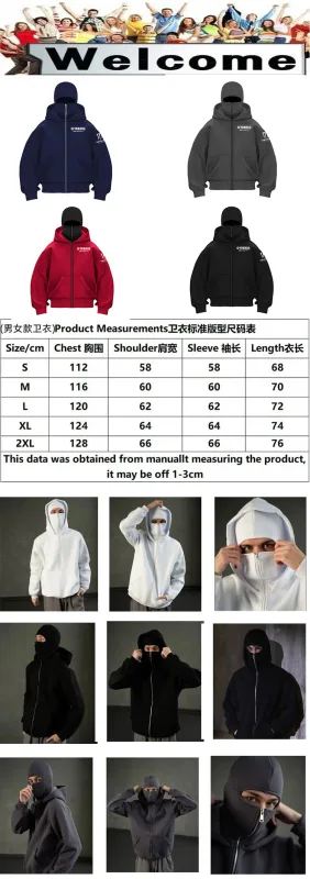 Yamaha Logo gedruckt Baumwolle Radfahren Maske Reißverschluss Hoodie Männer und Frauen Herbst und Winter neue Stil Mode lässig Retro Radfahren Jer