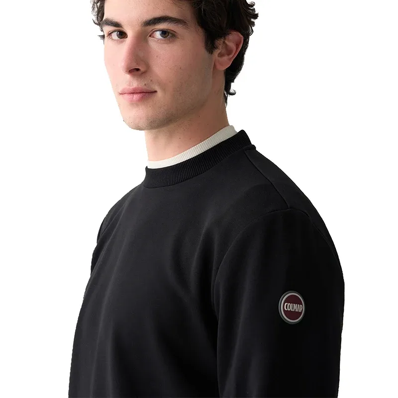 2026 Autumn Winter High Quality O-Neck Sweatshirts Cotton Silicone logo Casual Hoodies Men Long Sleeve Women Tracksuit Tops — image 2