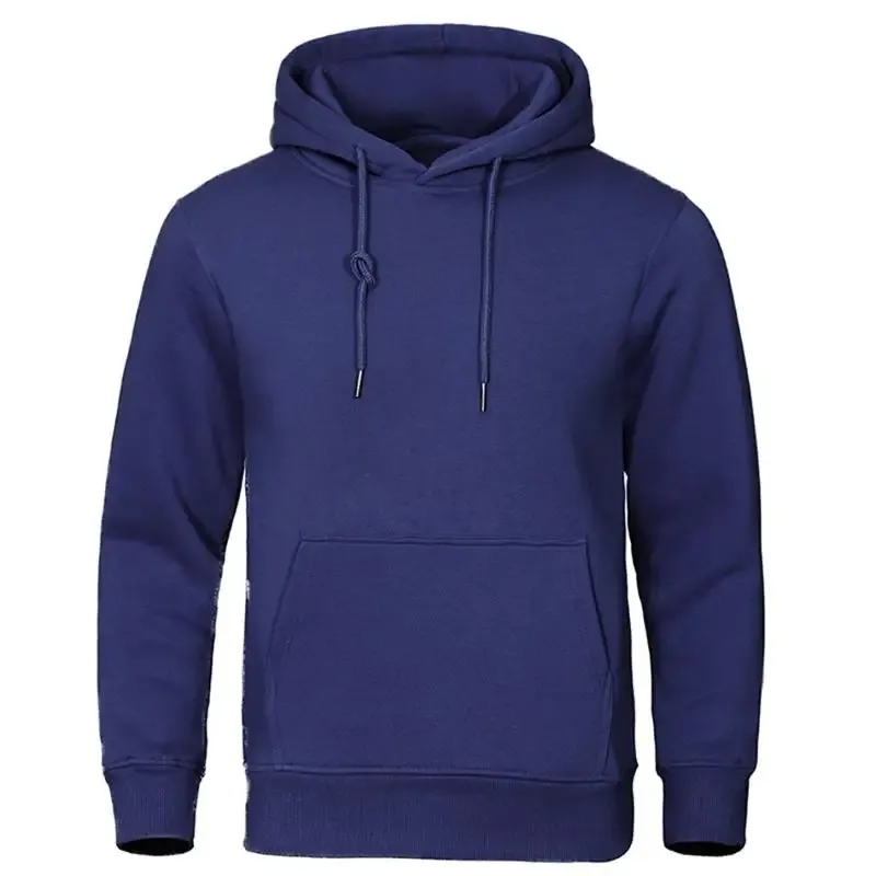 Musim Gugur Musim Sejuk Lelaki Fleece Panas Lelaki Sweatshirt Kasual Warna Pepejal Streetwear Pullovers Sukan Fesyen Jualan Panas Hoodies Sekolah — image 4