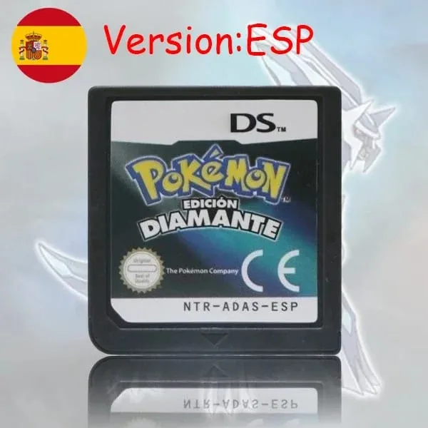 Pokemon Series DS Game Cartridge Diamond Platinum Pearl HeartGold SoulSilver Svart Vit Flerspråkig för NDS/2DS — image 18