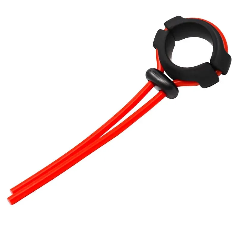 Silicone Semen Lock Ring Male Penis Ring Adjustable Delay Ejaculation Lasting Scrotum Lock Ring Sex Toys for Men Adult Products