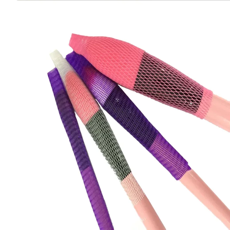 50PCS Makeup Brushes Mesh Protectors Cover Beauty Elastic Mesh Proteksiyon Net Makeup Cosmetic Tool Kit Brush Net Pan Cover