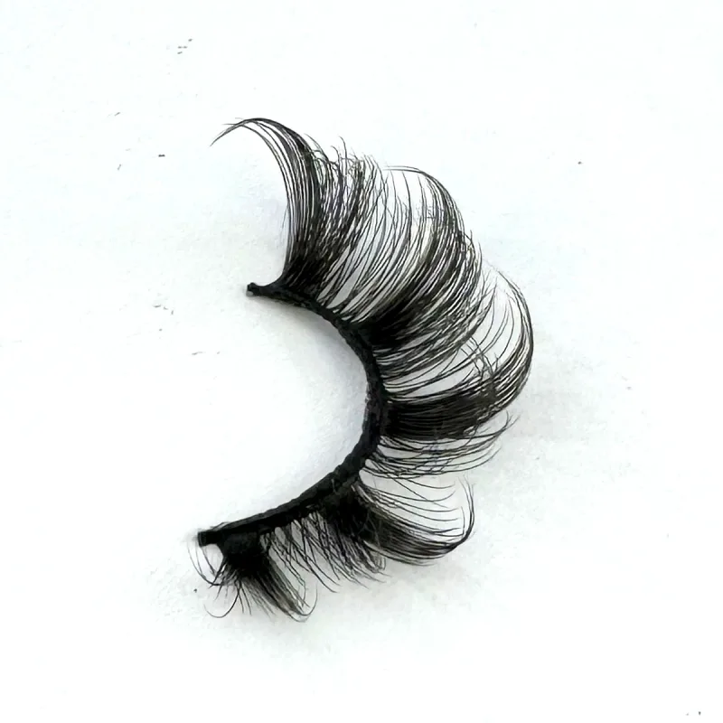 Half Lashes 10 Pairs Half Lashes Soft Natural Cat Eye Lashes Makeup Tool Fake Eyelashes Extension Fluffy Faux Cils — image 6