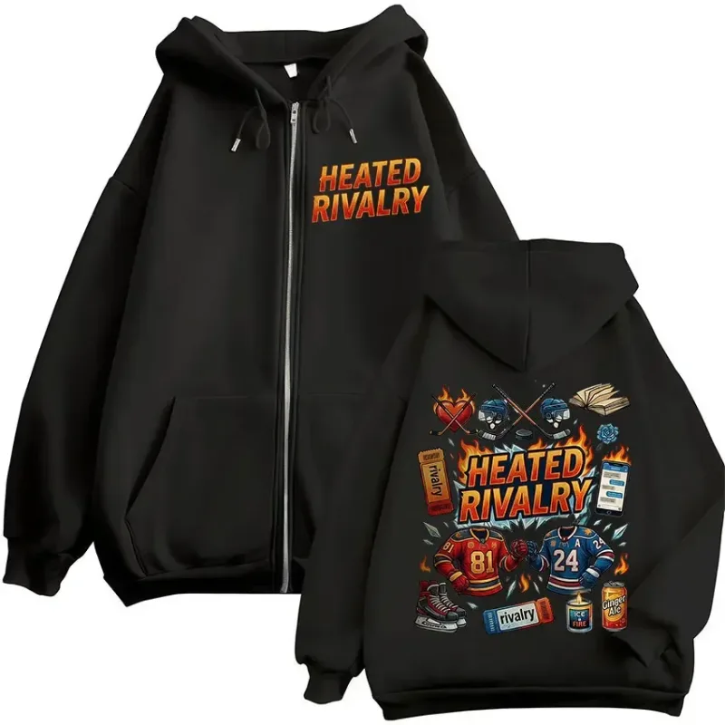 Heated Rivalry Ilya Rozanov 81 Boston Raiders Merch Zipper Hoodies Men's Women Clothing Fashion Zip Up Sweatshirts Jackets Coats — image 14