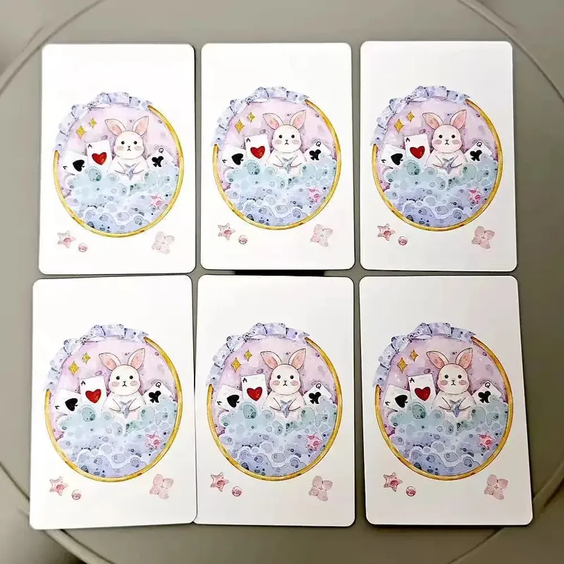 Dream Lenormand Oracle Cards 43 PCS Cute Kawaii Watercolor Animal Tarot Deck Divination Fortune Telling English Board Game — image 6