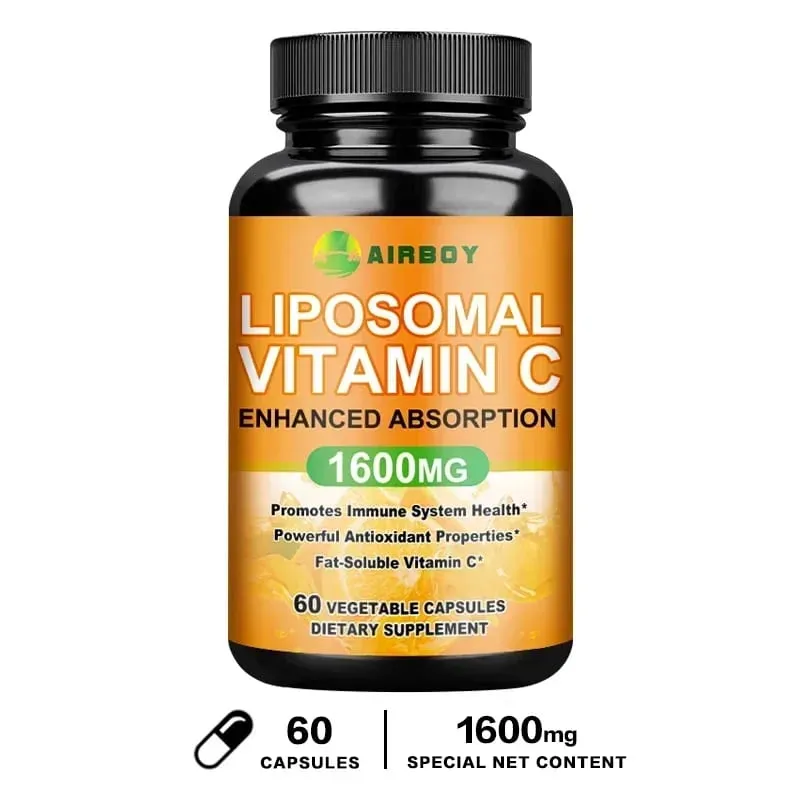 Liposomal Vitamin C - Immune Support Promotes Collagen Production Promote Fat dissolving Antioxidant — image 9