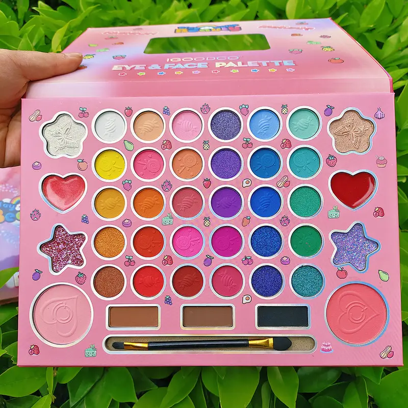 Eye Shadow Palette 41 Colors Fashionable Pearlescent Matte Highlights Eye & Face Makeup Palette Eyeshadow Palette EyeMakeup — image 1
