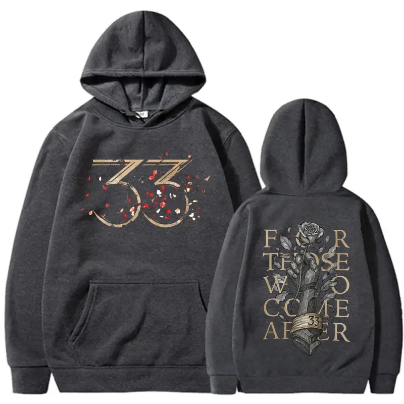 Game Clair Obscur Expedition 33 for Those Who Come After Hoodies Men Clothing Casual Long Sleeves Hooded Sweatshirts Streetwear — image 3