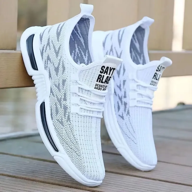 2026 Men Casual Sneakers Breathable Non Slip Running Sports Shoes Male Casual Air Mesh Versatile Gym Sports Shoes Men Sneakers — image 2