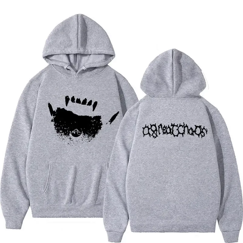 Ken Carson AGC Actual Hate Teen X Vamp Hoodie Harajuku Fashion Trend Y2K Sweatshirts Men Women Chaos Opium Merch Hoodie — image 8