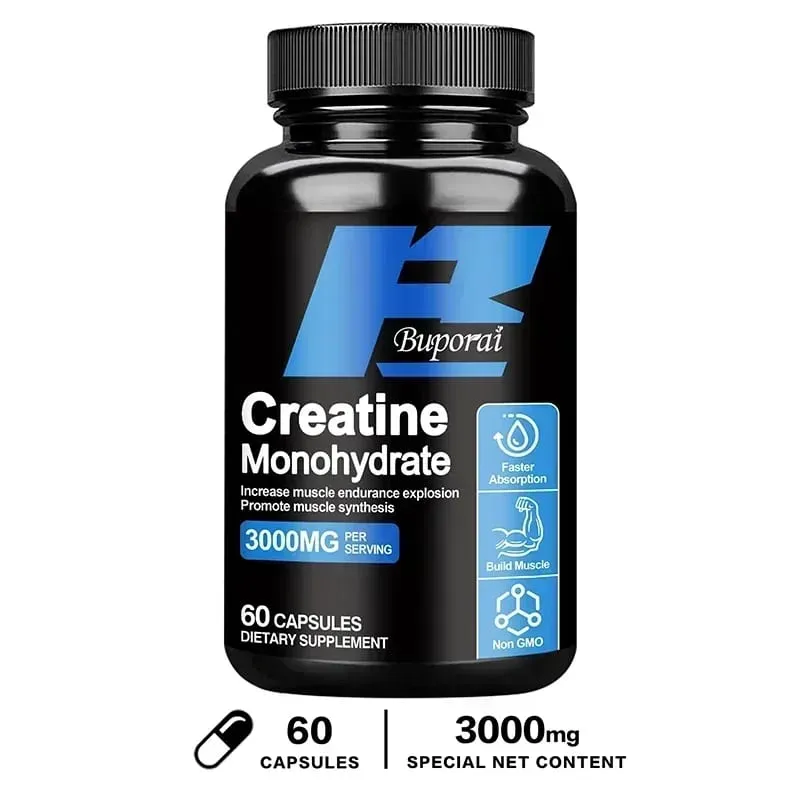 Creatine Monohydrate - Promote Muscle Growth Relieve Fatigue Improves Performance — image 8