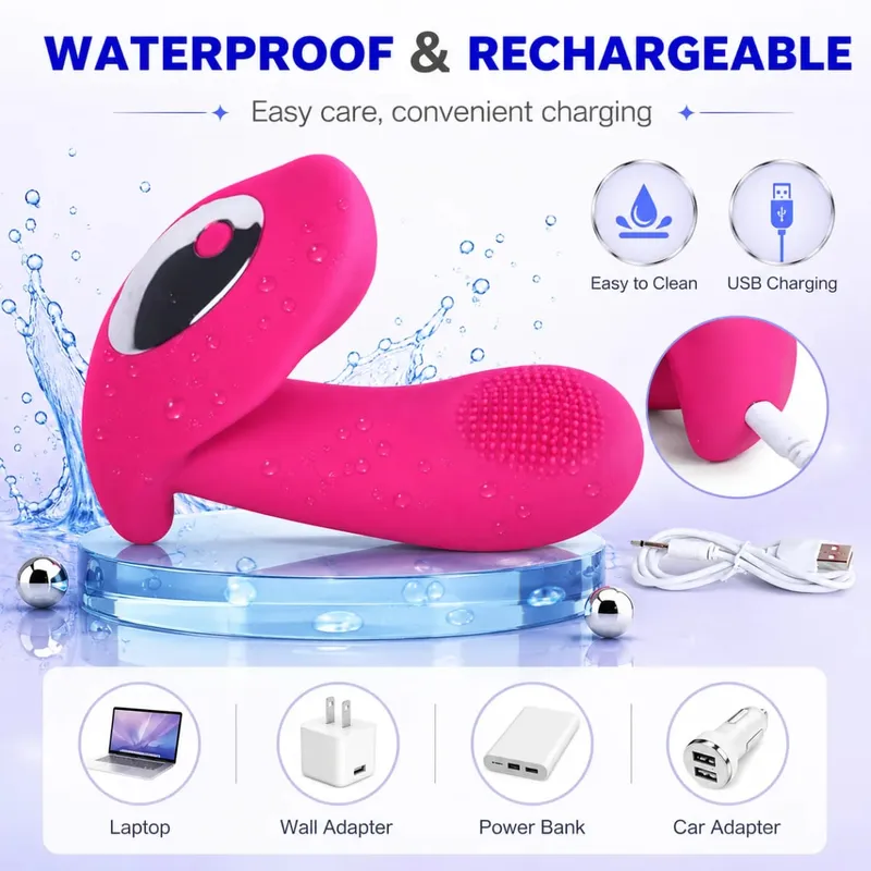 Wearable Panties Dildo Vibrators for Women G-spot Clitoris Stimulator Vaginal Massager Vibrating Egg Adult Sex Toys for Women — image 5