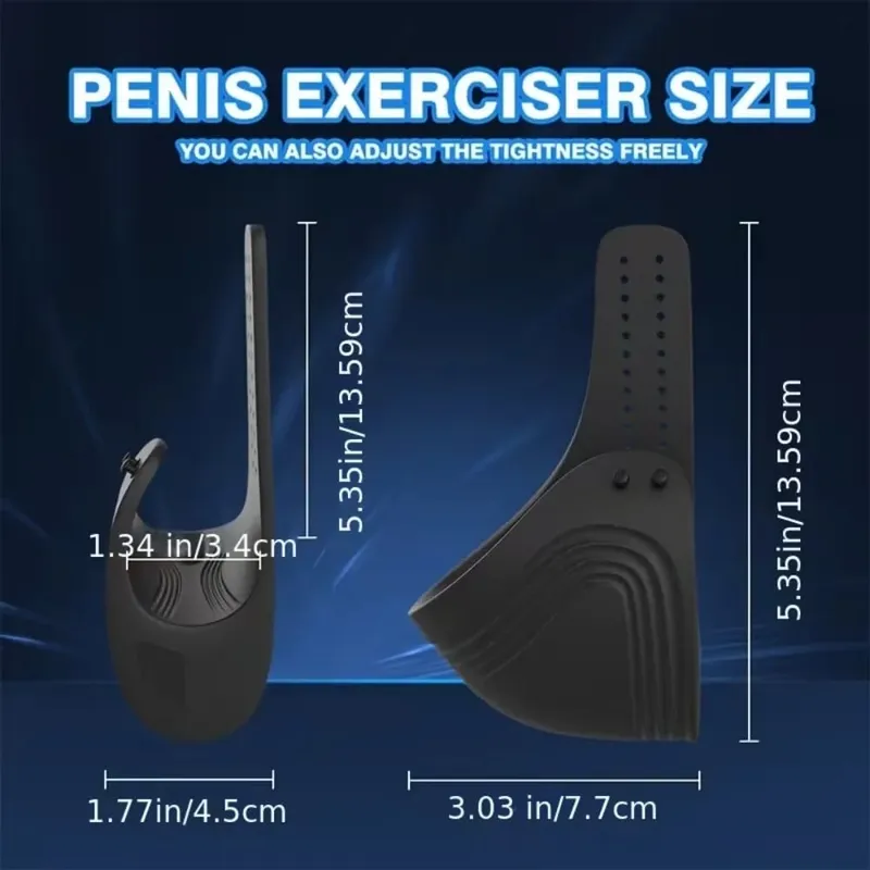 Male Glans Massager Pinching Penis Training Stimulator Vibrator for Ejaculation Delay Training Vibrator Adult Sex Toys for Men — image 3