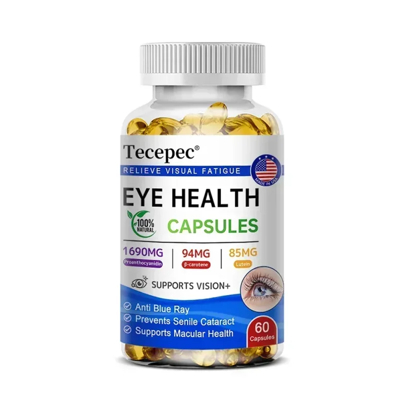 Lutein +Proanthocyanidin - Super Vision Support Supplement Supports Eye Health 120 Softgels — image 9
