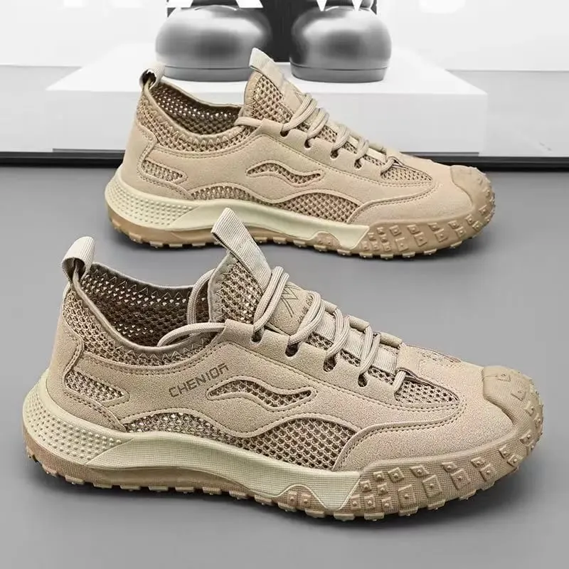 Sneakers Men Running Walking Knit Shoes Fashion Casual High QualitySport AthleticLightweight Free Shipping Male Leisure Footwear — image 4