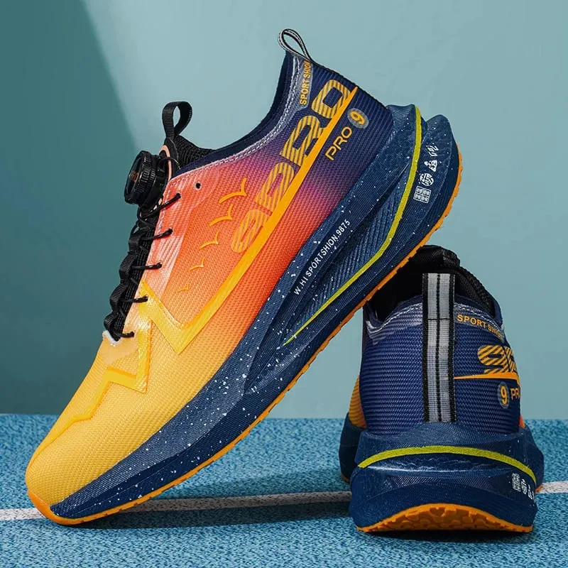 Men Running Shoes Carbon Board Marathon Speciality Race Sports Air Breathable Lightweight Women's Comfortable Athletic Sneakers — image 10