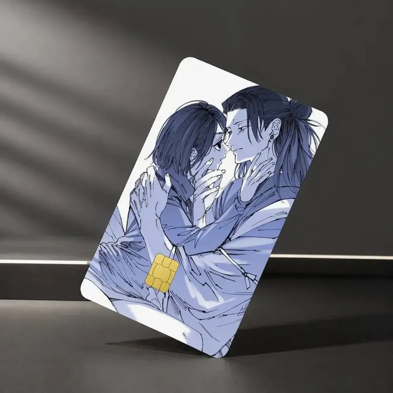 GetoShoko S-Suguru Geto S-Shoko Ieiri Sticker Film Tape Skin for Credit Card Debit Card Waterproof Stickers — image 7