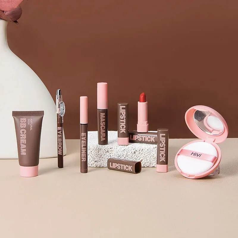 Kit Solekan 9 Keping Bergaya - Set Solekan Muka Penuh Semua-Dalam-Satu untuk Penampilan & Pemberian Hadiah Harian — image 4
