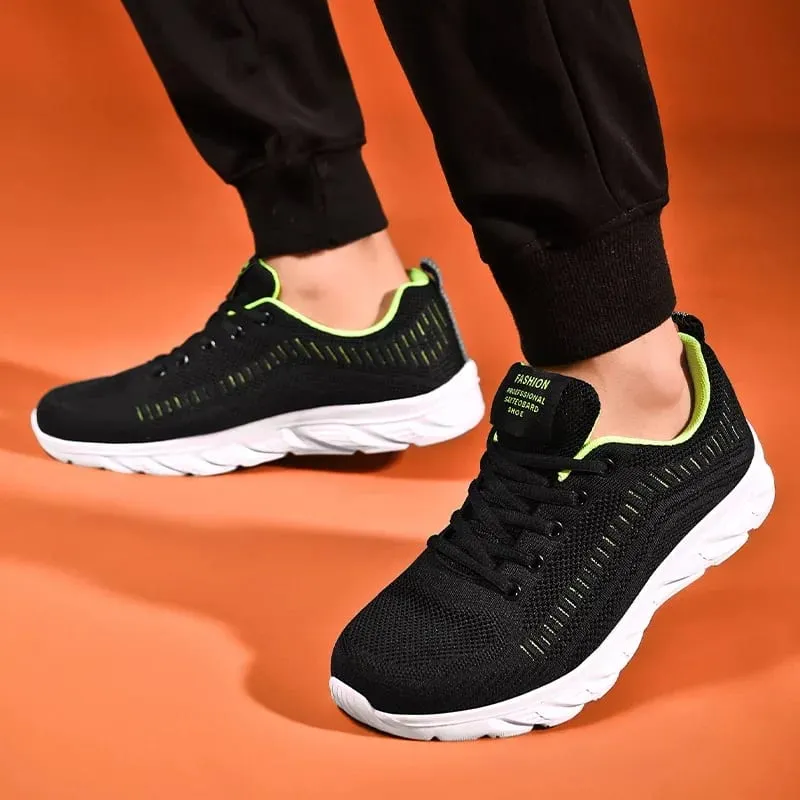 Men Running Shoes Comfortable Sport Shoes Men Trend Lightweight Walking Shoes Men's Sneakers Breathable Zapatillas Black 1 — image 6