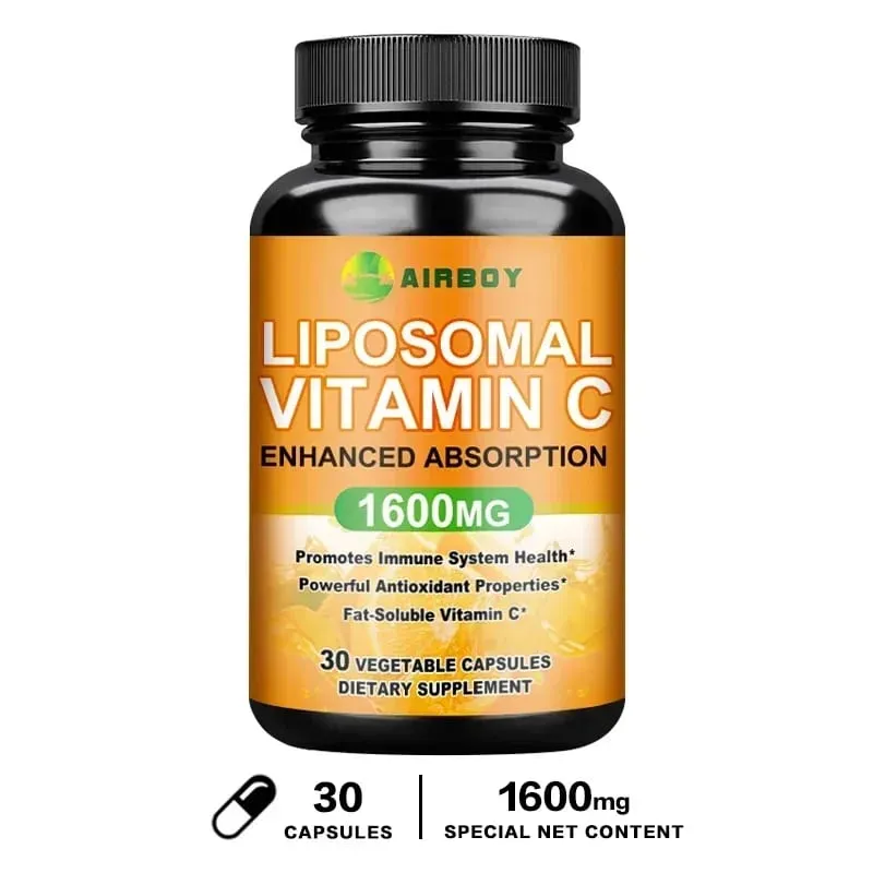 Liposomal Vitamin C - Immune Support Promotes Collagen Production Promote Fat dissolving Antioxidant — image 10