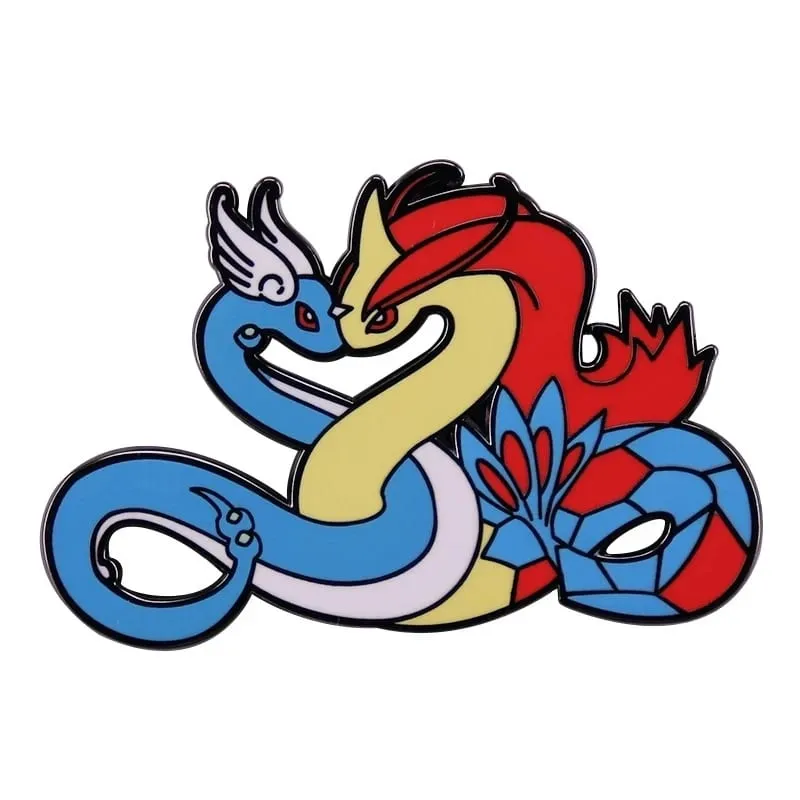 Pin Enamel Anime Pokemon Charmander Koleksi Bros Kartun Logam Dinosaurus Kawaii Ransel Tas Topi Kerah Lencana Kerah — image 10