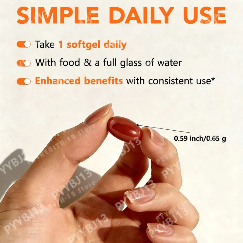 Acentiallabs Lutein Zeaxanthin Softgels 40mg Lutein & 8mg Zeaxanthin 120 Count Blue Light Filter Macular Protection Eye Care