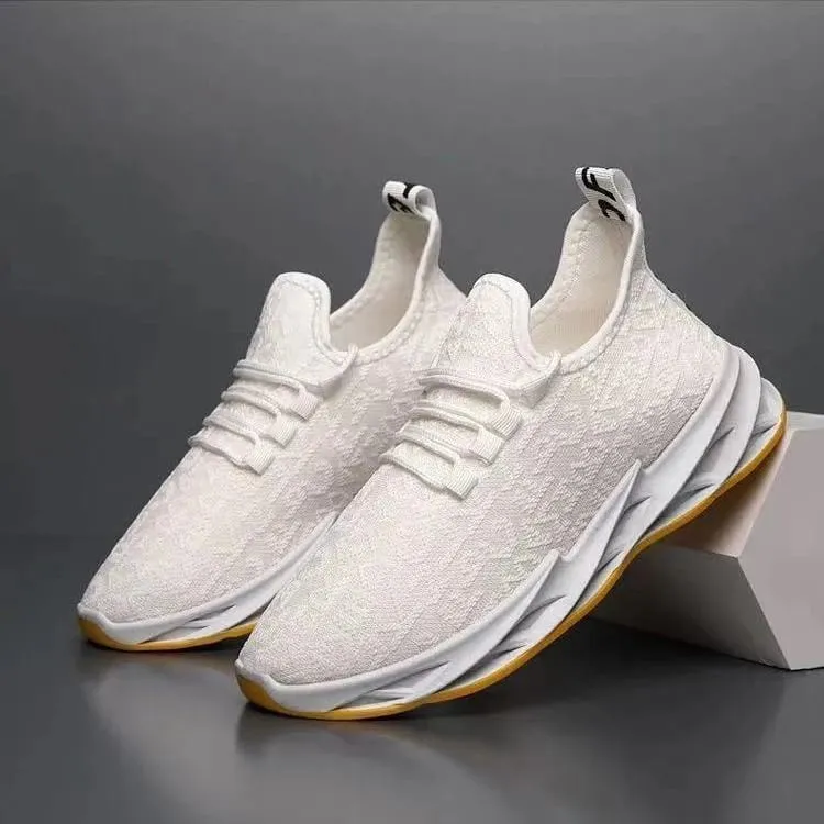 Men Casual Sport Shoes Breathable Lightweight Sneakers Outdoor Mesh Black Running Shoes Athletic Jogging Tenis Walking Shoes — image 4