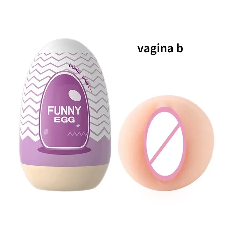 Mini portátil masturbação ovo copo realista vagina iniciante macio masturbação copo pênis massageador estimulador brinquedos sexuais para o homem — image 12