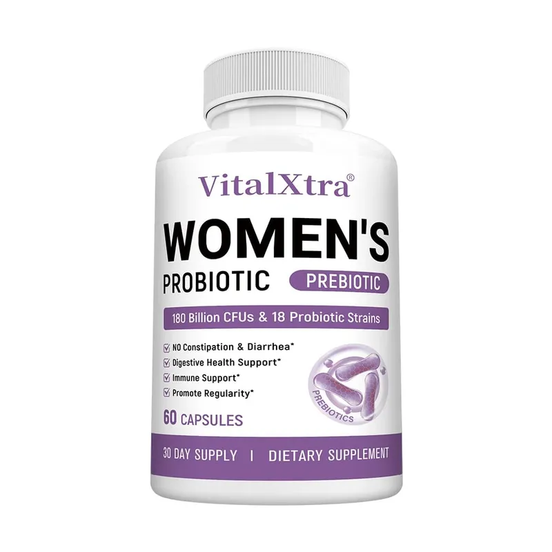 Women’s Probiotic 120 Caps 180 Billion CFU 18 Strains Digestive Immune Vaginal & Urinary Health Shelf Stable Gluten Free