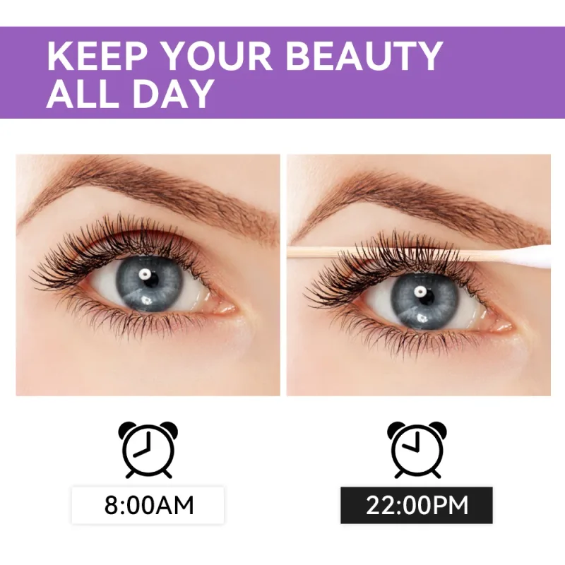 5D Mascara Waterproof Long Lasting Volumizing Curling Lengthening Smudge Proof Colored Eye Make Up Party Festival Cosmetic — image 5