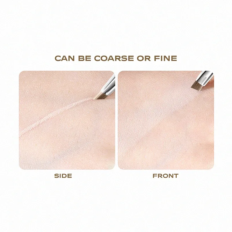 Upgrade Blade Eyeliner Brush Ultra Thin Flat Fine Eye Liner Makeup Brushes Flat Eyeliner Brush Eyebrow Make Up Tool