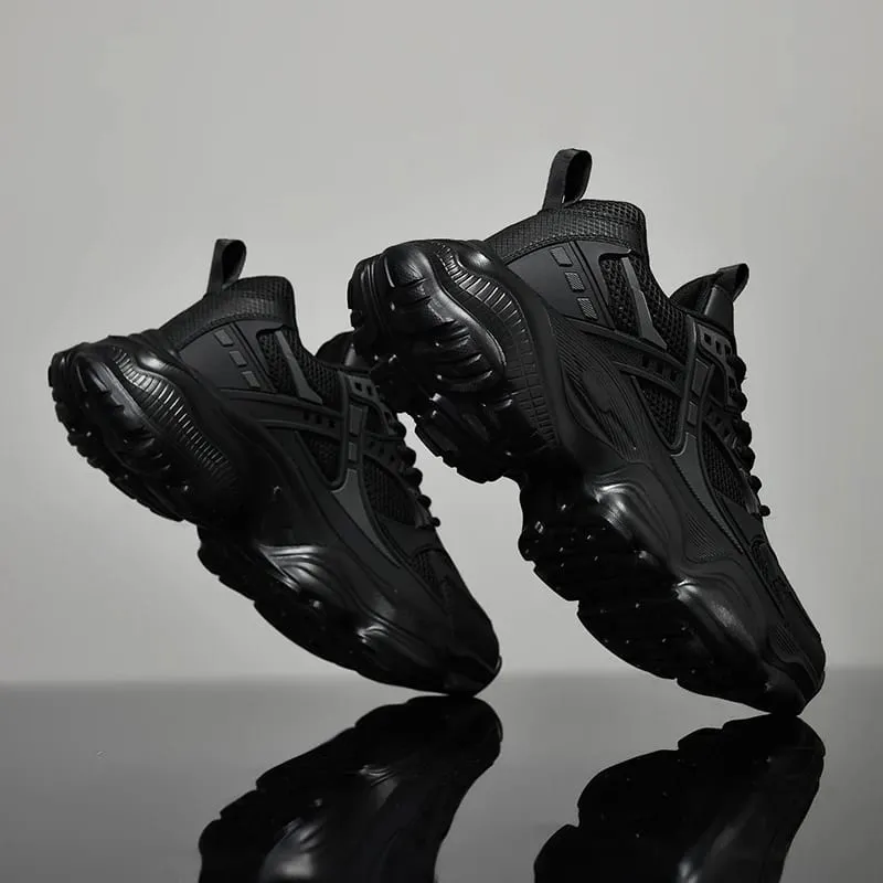 High Quality Sport Walking Sneakers For Men Large Size 48 Athletic Men's Sneakers Black Platform Casual Basletball Running Shoes — image 3