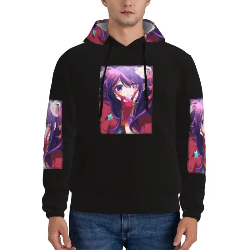 Oshi No Ko Anime Kawaii Hoodies Hip Hop Pullover Autumn Winter Men Women Sweatshirts Long Sleeve Tops — image 4
