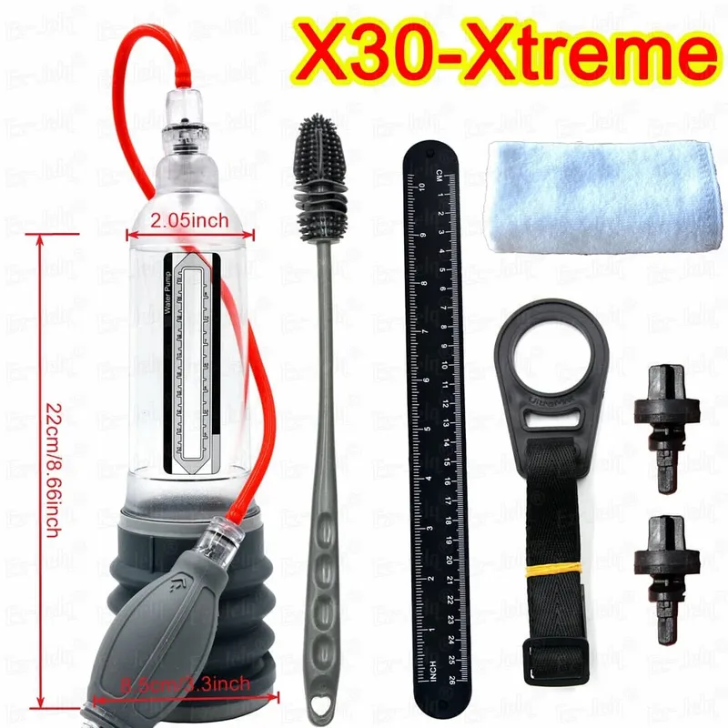 Péniszhosszabbító peremfeszítő pumpás szexjátékok férfi pénisz gyakorlópánt Dick-nagyítók Pro Quick Extender Pro 18+ — image 19