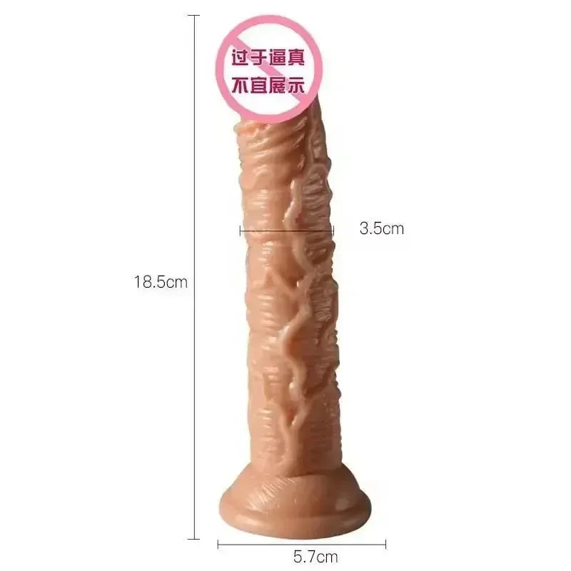 Cheap Women Erotic Anal 5 Colors Big Transparent Dildo Suction Cup Jelly Dick Sex Toys Soft Clitori Vaginal Masturbators Penis — image 30