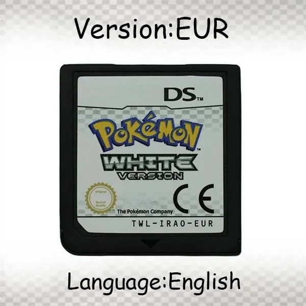 미국 EUR FRA ITA NOE AUS ESP NDS 게임 카트리지 포케몬 블랙 화이트 플래티넘 HeartGold SoulSilver for DS 2DS 3DS 콘솔 — image 30