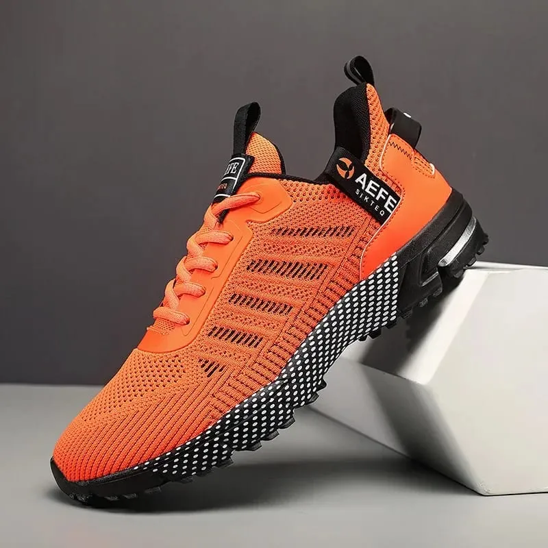 Sepatu Kets Pria Fashion 2026 Sepatu Lari Ringan Sneaker Jaring Musim Panas Sepatu Kasual Sejuk Sepatu Tenis Pria Nyaman — image 9