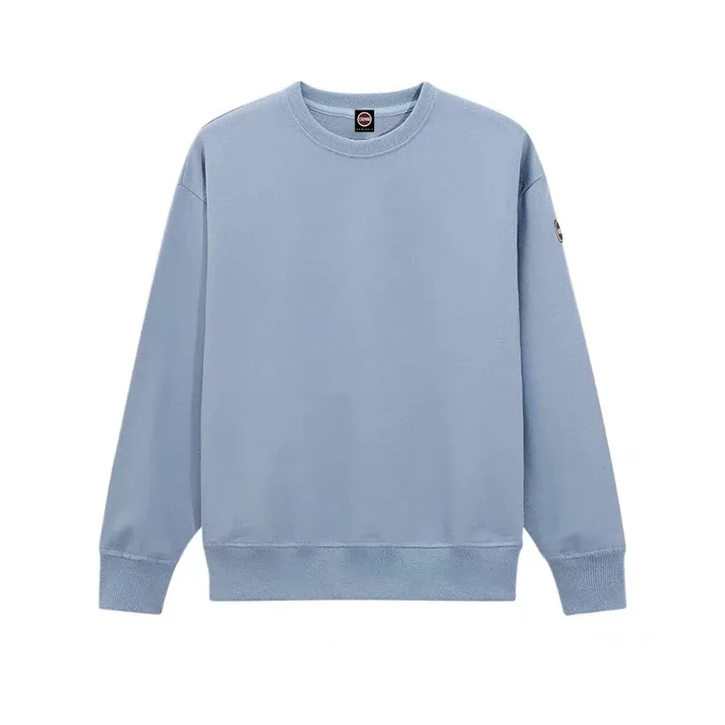 2026 Autumn Winter High Quality O-Neck Sweatshirts Cotton Silicone logo Casual Hoodies Men Long Sleeve Women Tracksuit Tops — image 7
