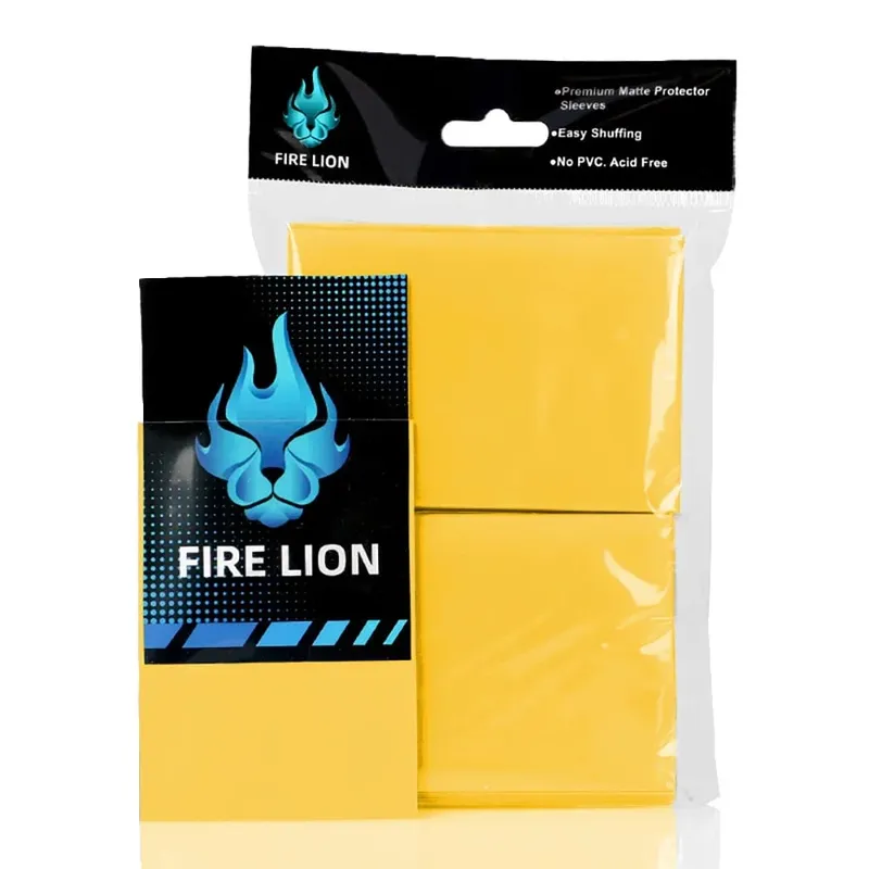 66x91mm 100개/대 솔리드 매트 트레이딩 카드 슬리브 PTCG/TCG/MTG용 표준 크기 카드 수호자