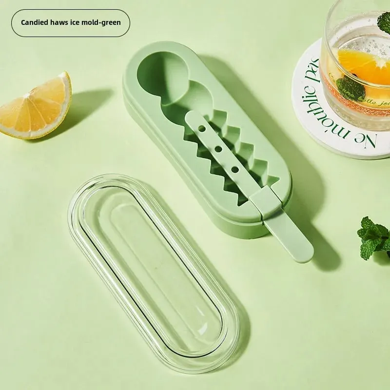 Creative Tomatoes on Sticks Ice Cream Mold Food Grade Household Ice Lolly Silicone Mold — image 2