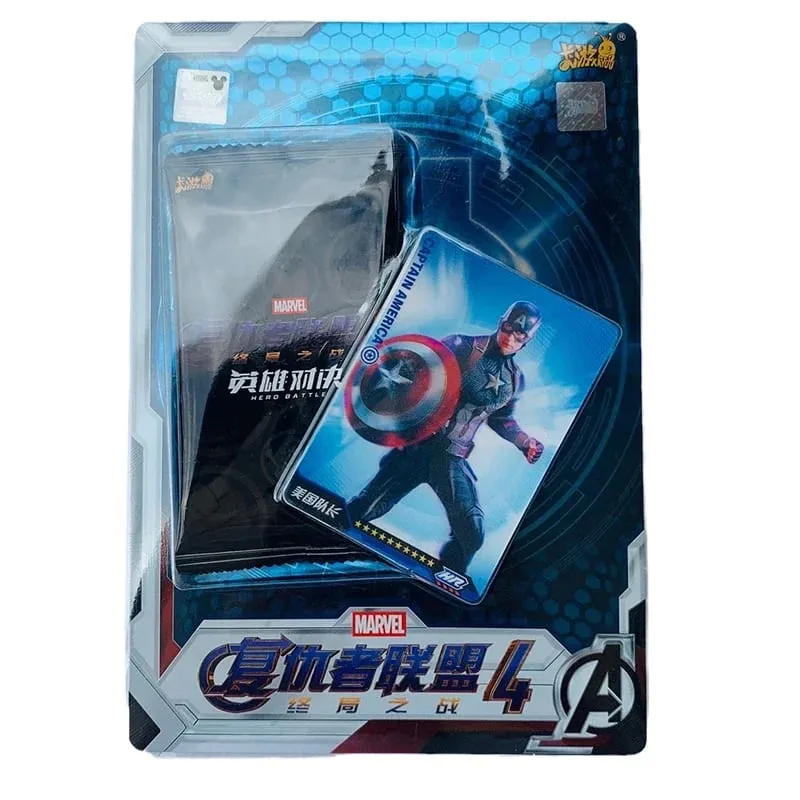 Genuine Card Heroes Duel Card Competitive Version Iron Man Thor Captain CR America Collection Cards Toys — image 10