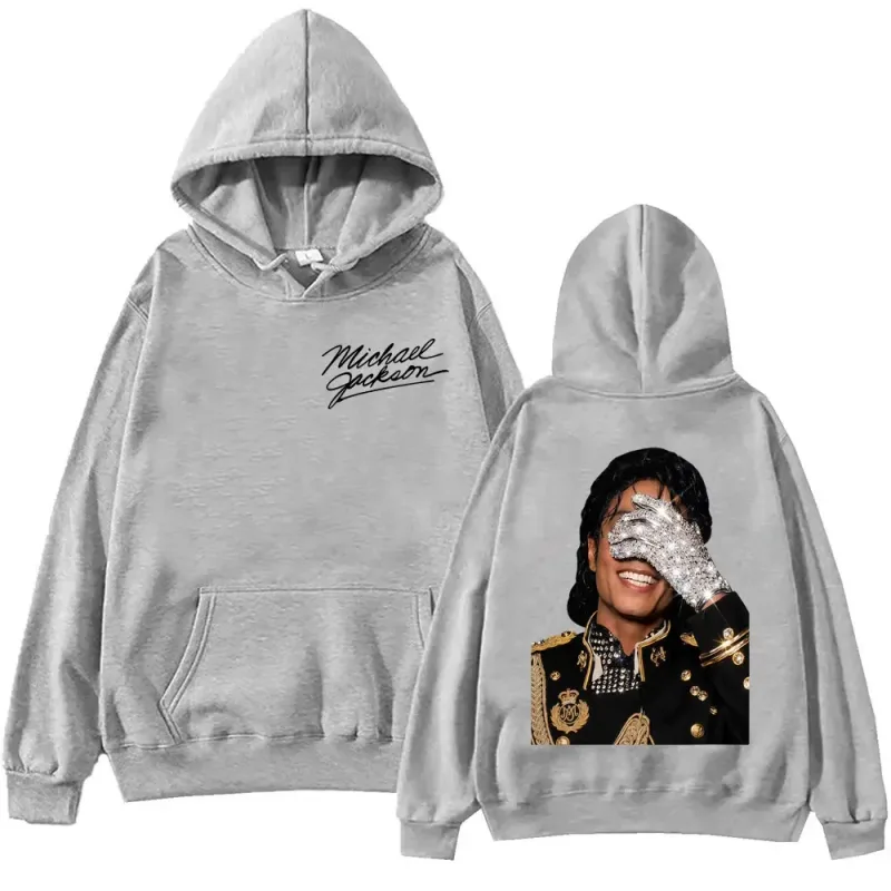 90's Classics Michael Jackson Hoodie Gothic Fashion Vintage Hooded Sweatshirts Men Women Punk Clothing Rock Pullovers Streetwear — image 13