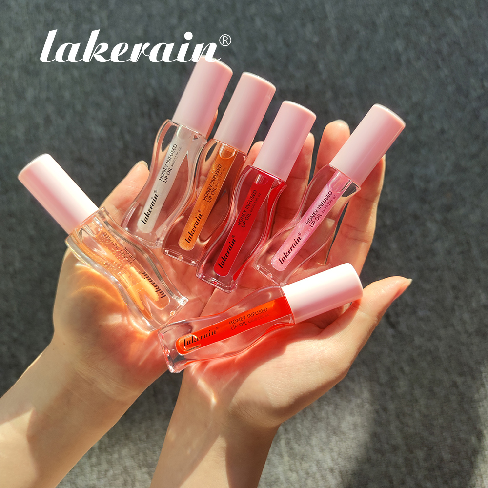 Pha Lê Trái Cây Mật Ong Tinh Chất Môi Dầu Gợi Cảm Đầy Đặn Môi Thạch Dâu Tinted Lip Chất Lỏng Chống Thấm Nước Dưỡng Ẩm Dầu Lipgloss Trang Điểm — image 3