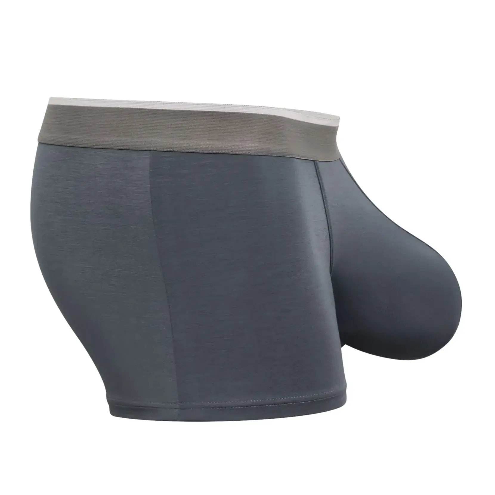 พรีเมี่ยมผู้ชาย Modal Boxer กางเกงกระเป๋าใหญ่ชุดชั้นในขนาดใหญ่พิเศษ Bulge Enhancing Breathable Cooling น้ำหนักเบา Mens Boxers Pantie — image 7